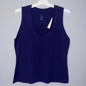 a new day Deep Blue Tank Top